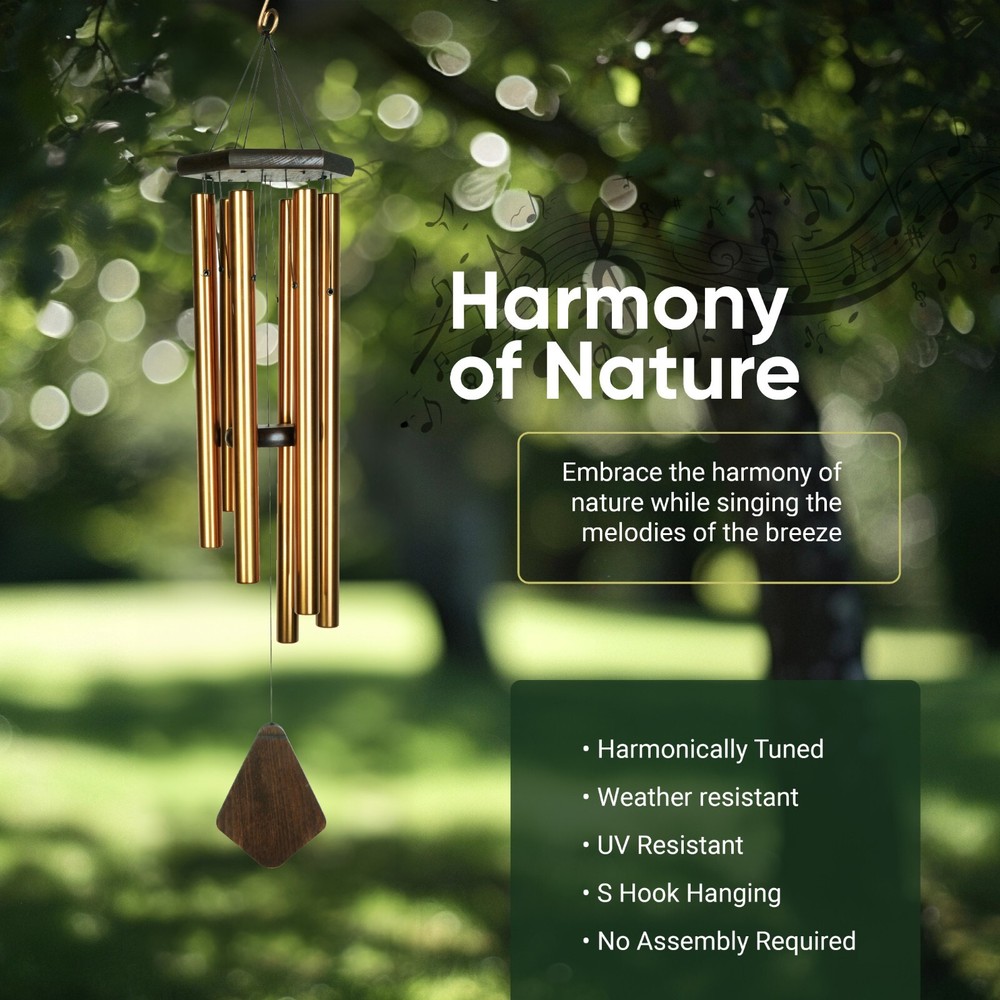 Nature's Melody Premiere Grande Wind Chimes