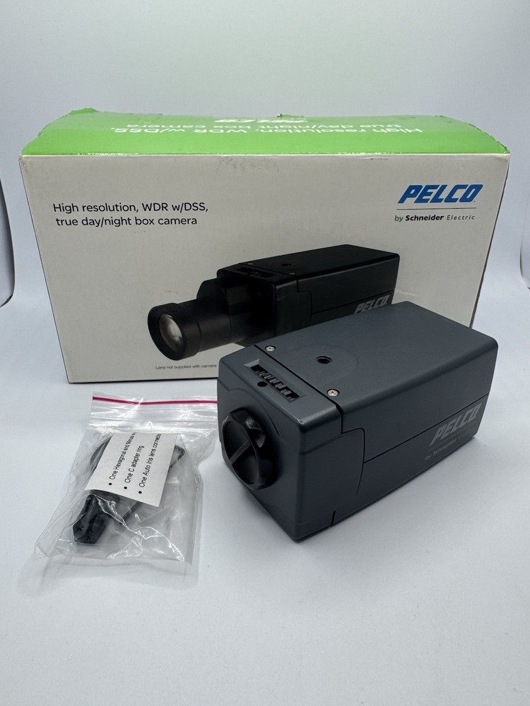 Pelco C20-DW-6 Rev A High Resolution WDR w/DSS Box Camera by Schneider Electric