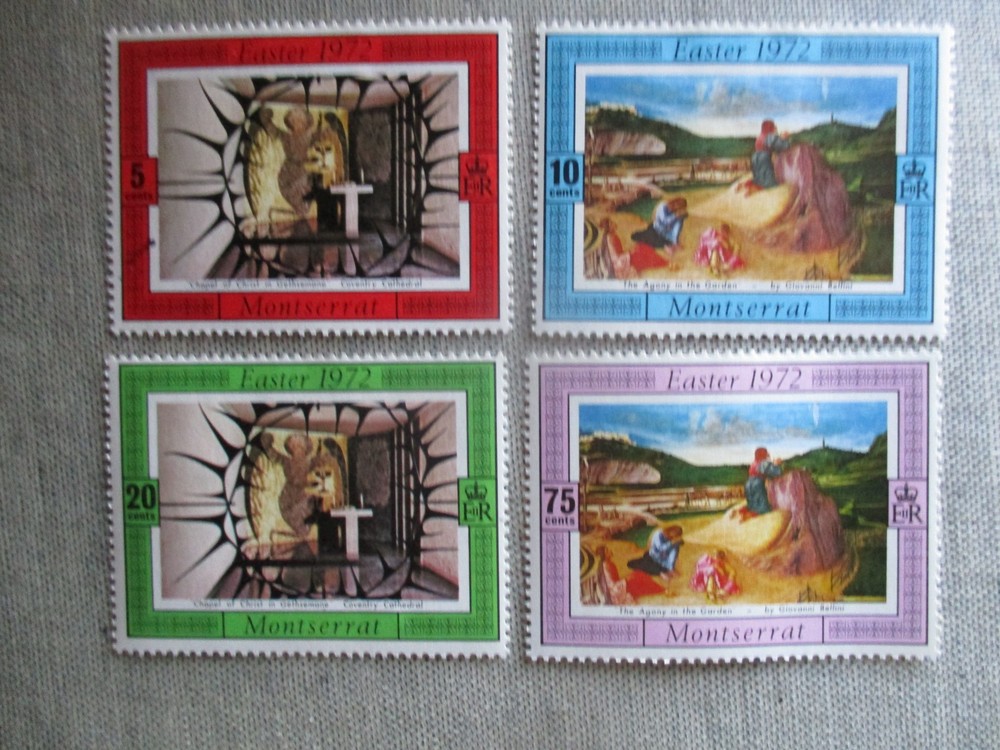 Montserrat, Scott# 274-277, MH