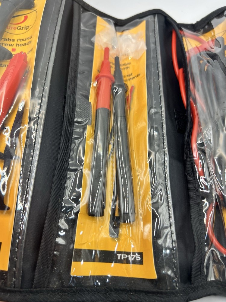Fluke TLK-225 SureGrip Master Accessory Set Multimeter Test Leads Kit