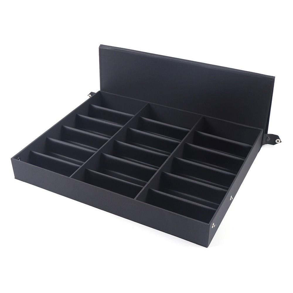 18 Slots Eyeglass Sunglasses Organizer Display for Multiple Eyewear Display Case