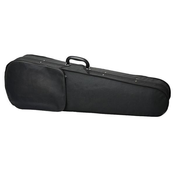 Durable Cloth Fluff Triangle Shape Case with Silver Gray Lining for 4/4 Violin--