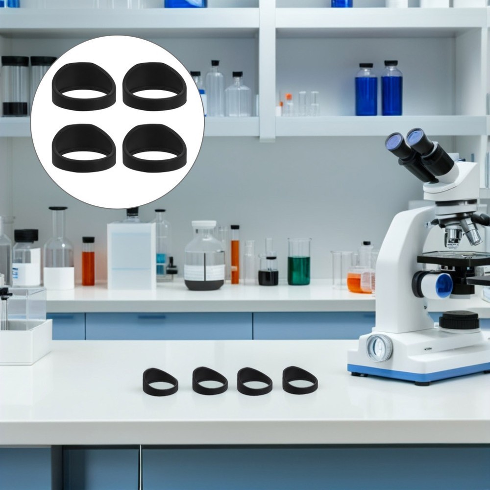 4 PCS Scope Cover Microscope Accessories Eyepiece Replacement for Telescope