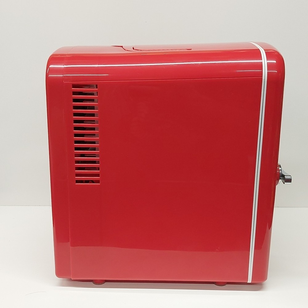 Igloo Retro 6 Can Mini Fridge Red Tested Working