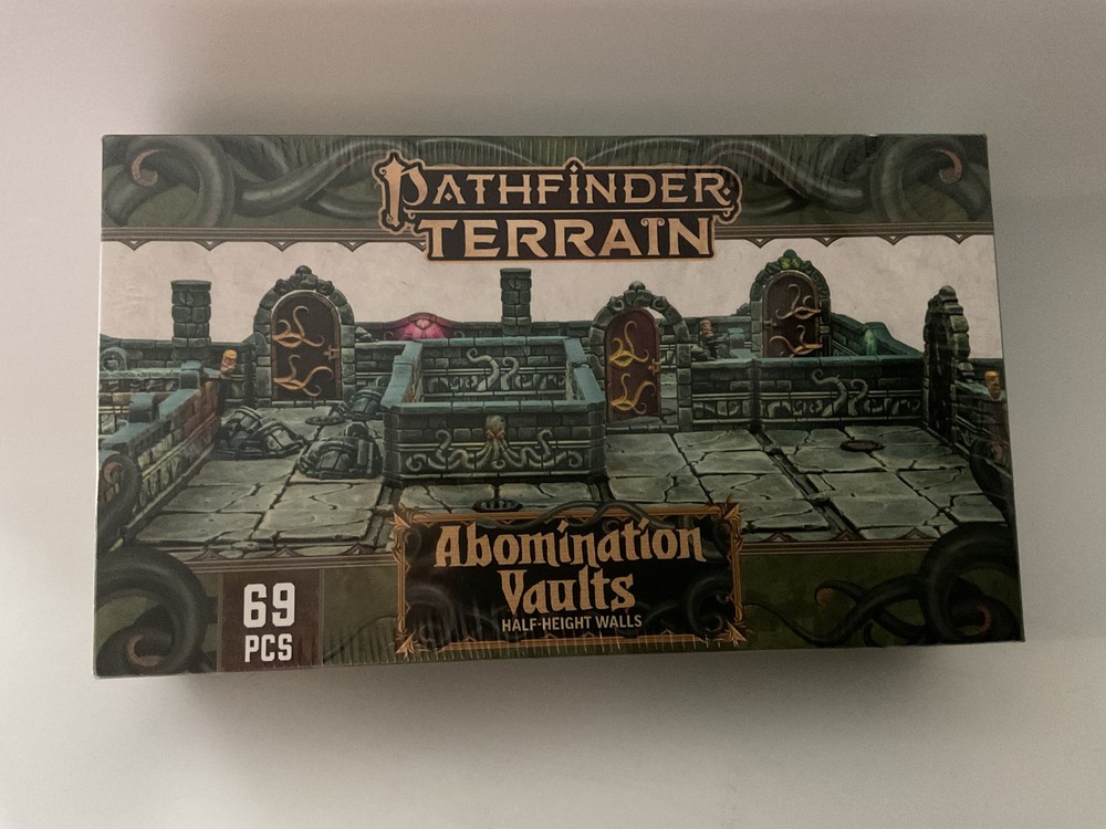 Dungeons and Lasers: Pathfinder Terrain Abomination Vaults RPG