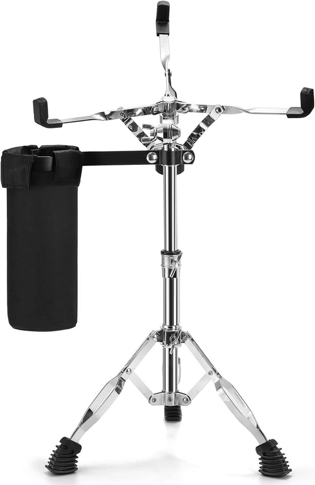 Portable Snare Drum Stand with Foldable Design - Stability & Convenience