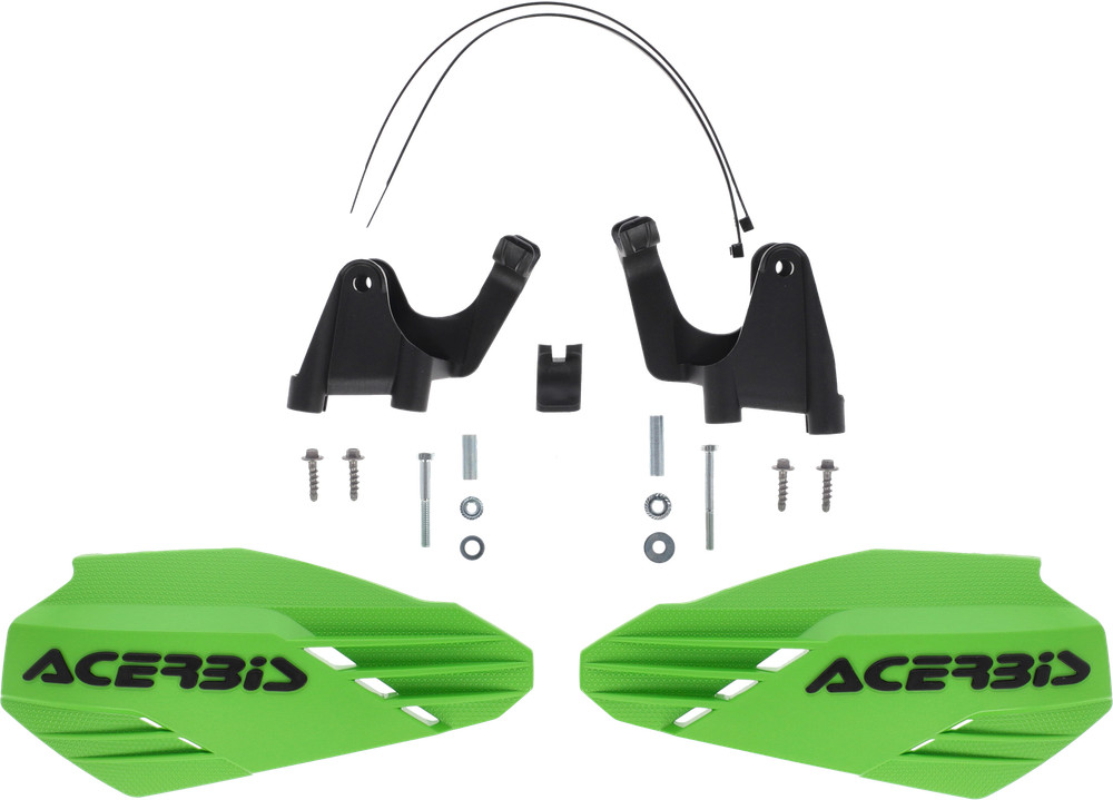 Acerbis K-Linear Handguards - Green/Black