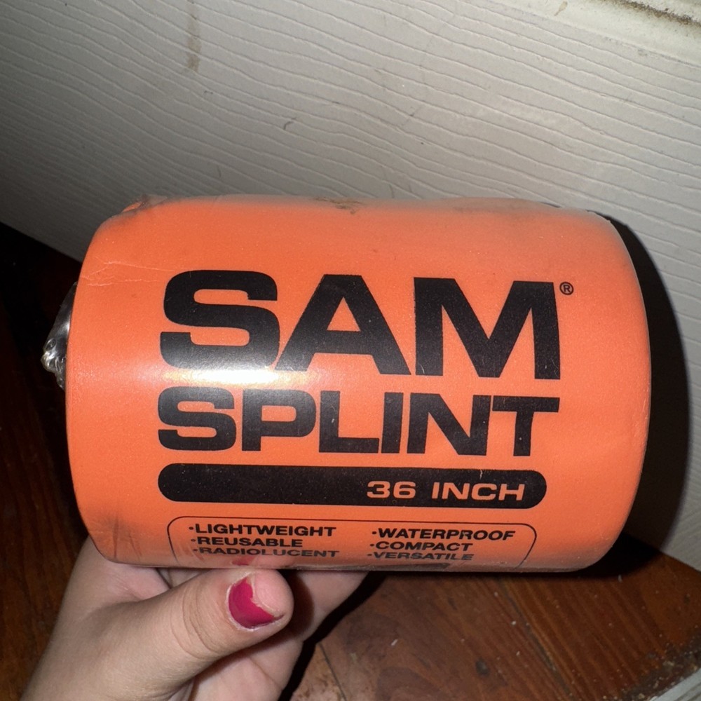 SAM® SPLINT - ORIGINAL 36" - ORANGE/BLUE ROLL