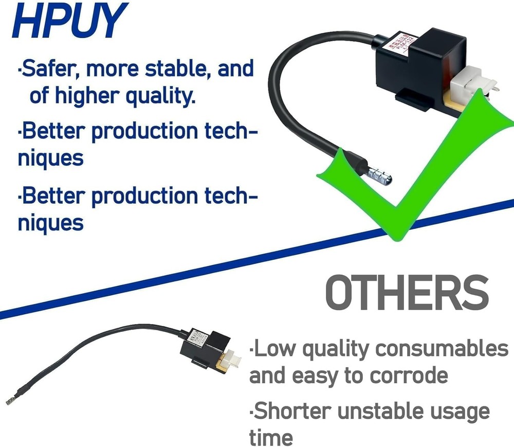 RTG20235C Tankless Water Heater Ignitor Coil, Fits Richmond/Ruud/Rheem Heaters