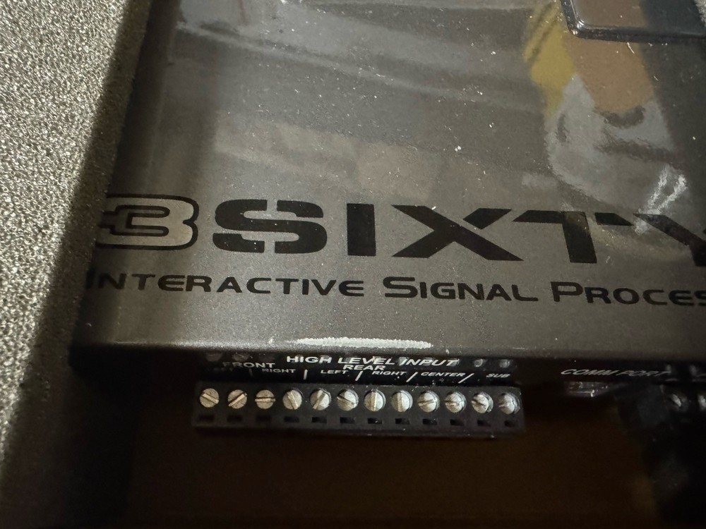 Rockford Fosgate 3SIXTY.1 Interactive Signal Processor