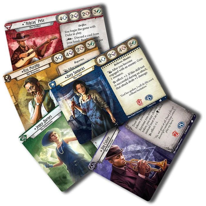 Arkham Horror LCG Singles Investigators