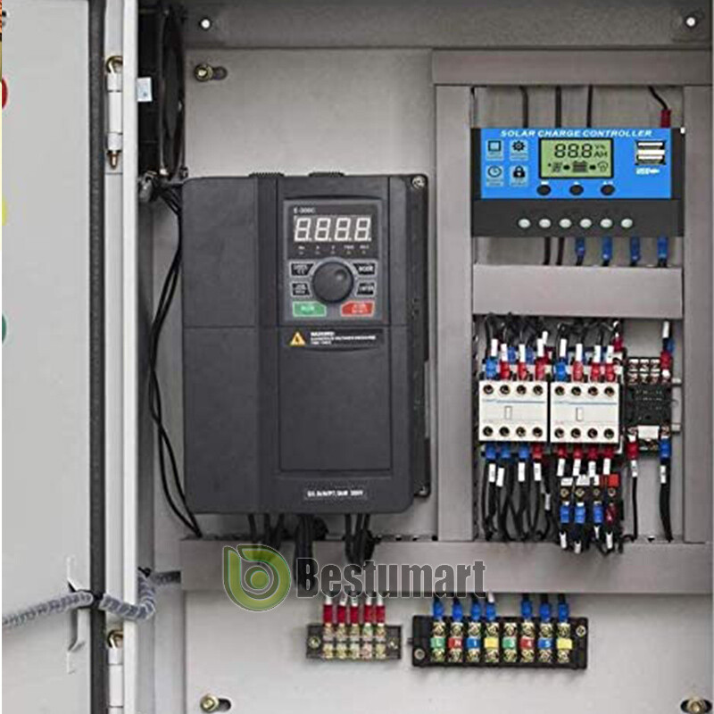 12V/24V 100A MPPT Solar Panel Battery Regulator Auto Charge Controller Dual USB