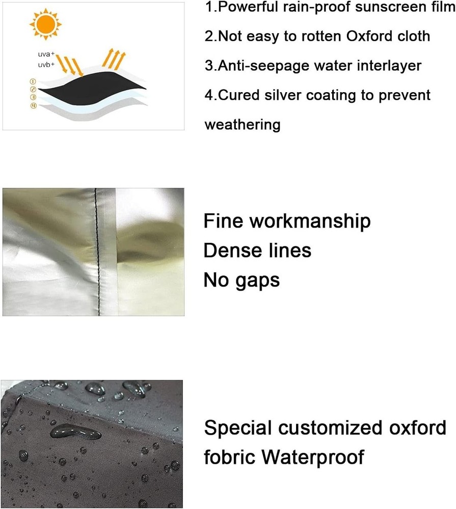 Dustproof Dryer Protect Cover Oxford Polyester Black