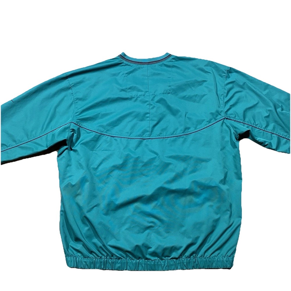 Nike Golf Clima-Fit Pullover Windbreaker Teal Green L