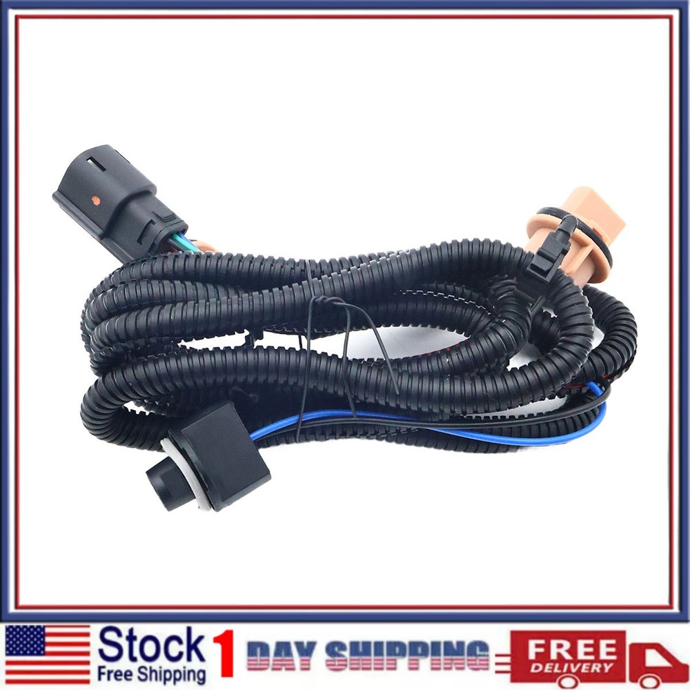 Fit 2016-19 Chevy Silverado GMC Sierra 1500 Driver Side Tail Lamp Harness Wiring