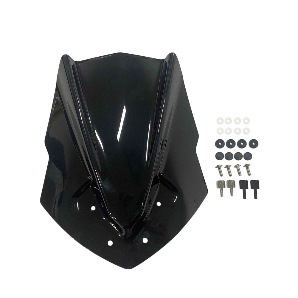 Black Windshield Windscreen for Yamaha MT125 2015 Windshield Deflector