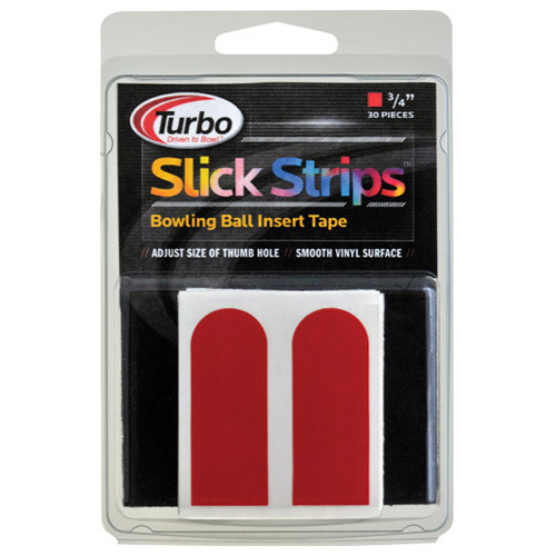 Turbo Slick Strips 3/4" Red Insert Tape 30 pc