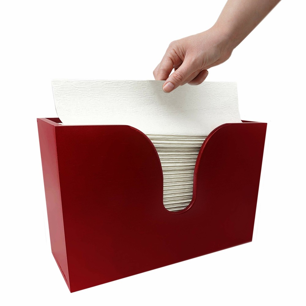 Paper Towel Holder Burgundy