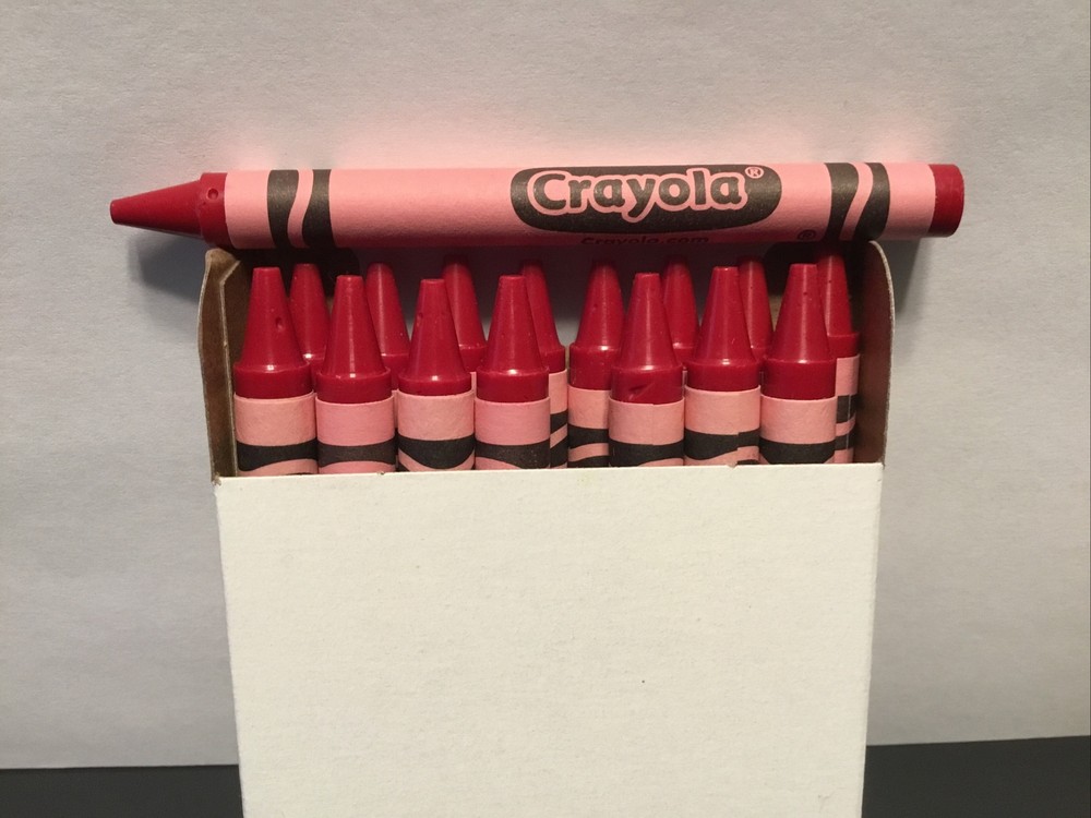 (16) Crayola Crayons (violet red) BULK