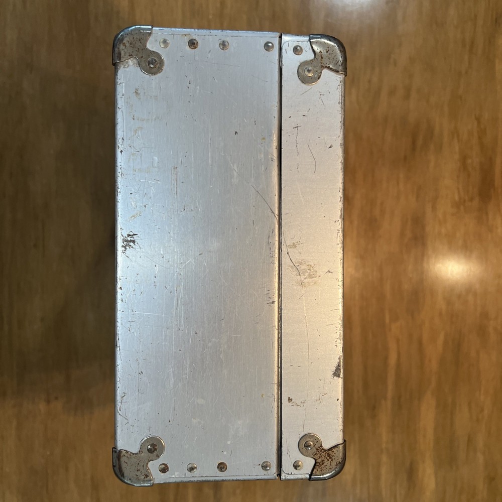 Vintage Stryker Aluminum Drill Instrument Storage Empty Case