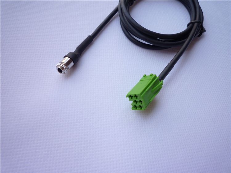 AUX cable female Audio cable For Renault CD player stereo