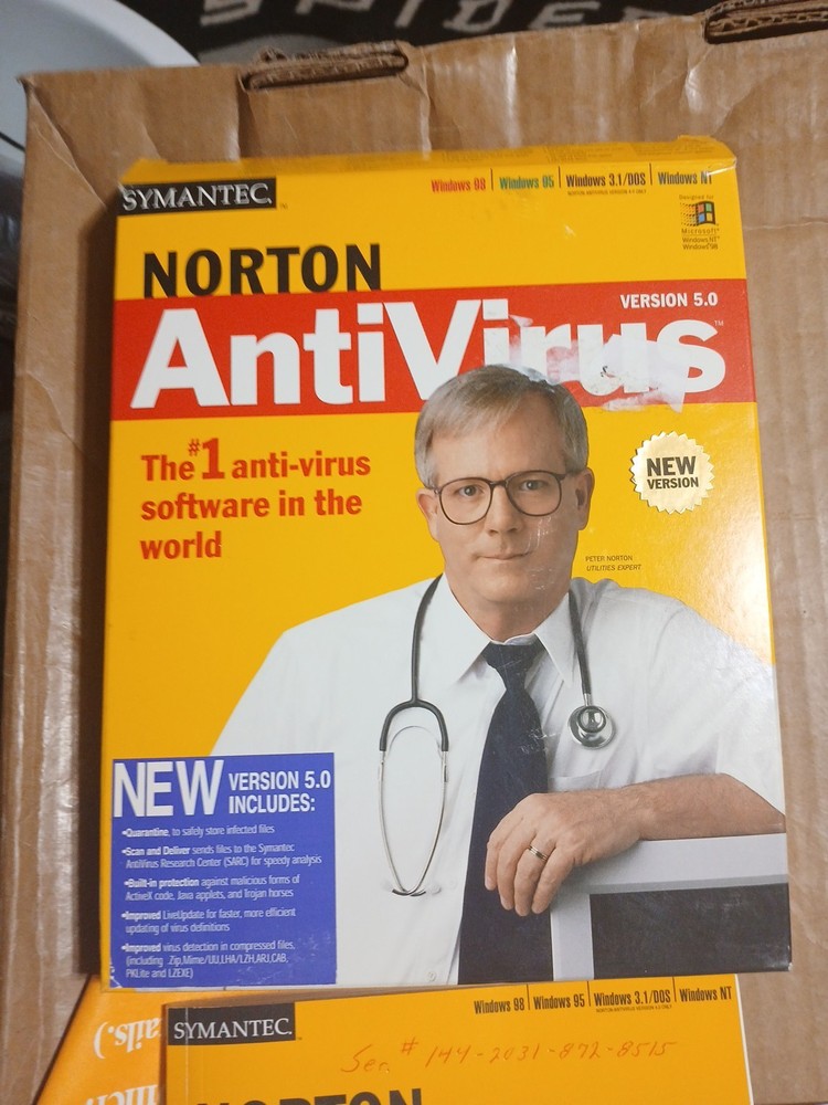 Symantek Norton Antivirus Version 5.0 (1998)