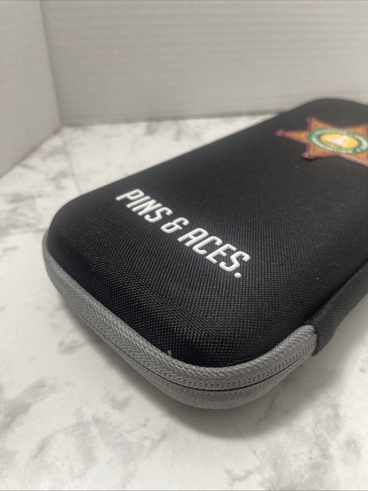 Pins & Aces Hard Shell Case for Golf Accessories Riverside Sheriffs Assoc. 1943