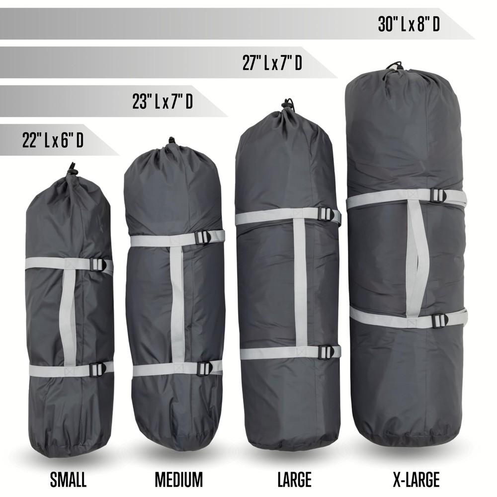 Compression Tent Bag, Medium - Gray
