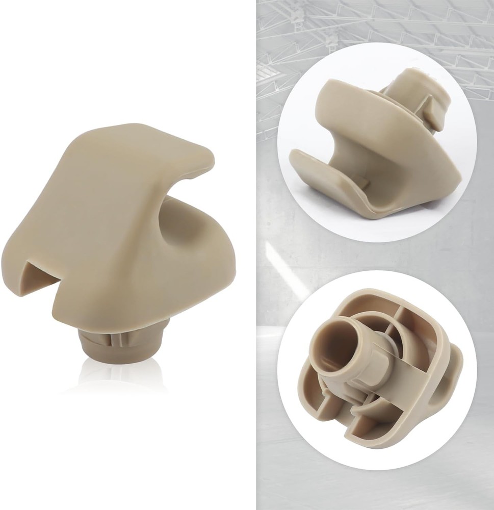 2PCS Sun Visor Clip,Durable Car Visor Clip Hook Replacement OEM#88217S01A01ZA,88