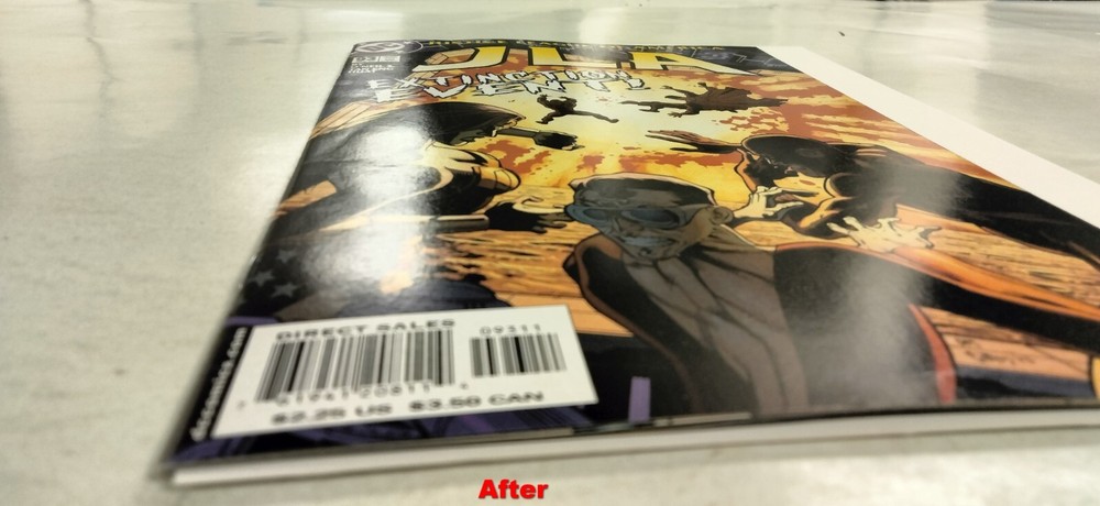 Professional Comic Book Press & Cleaning Service (Add On To Comic Purchased)