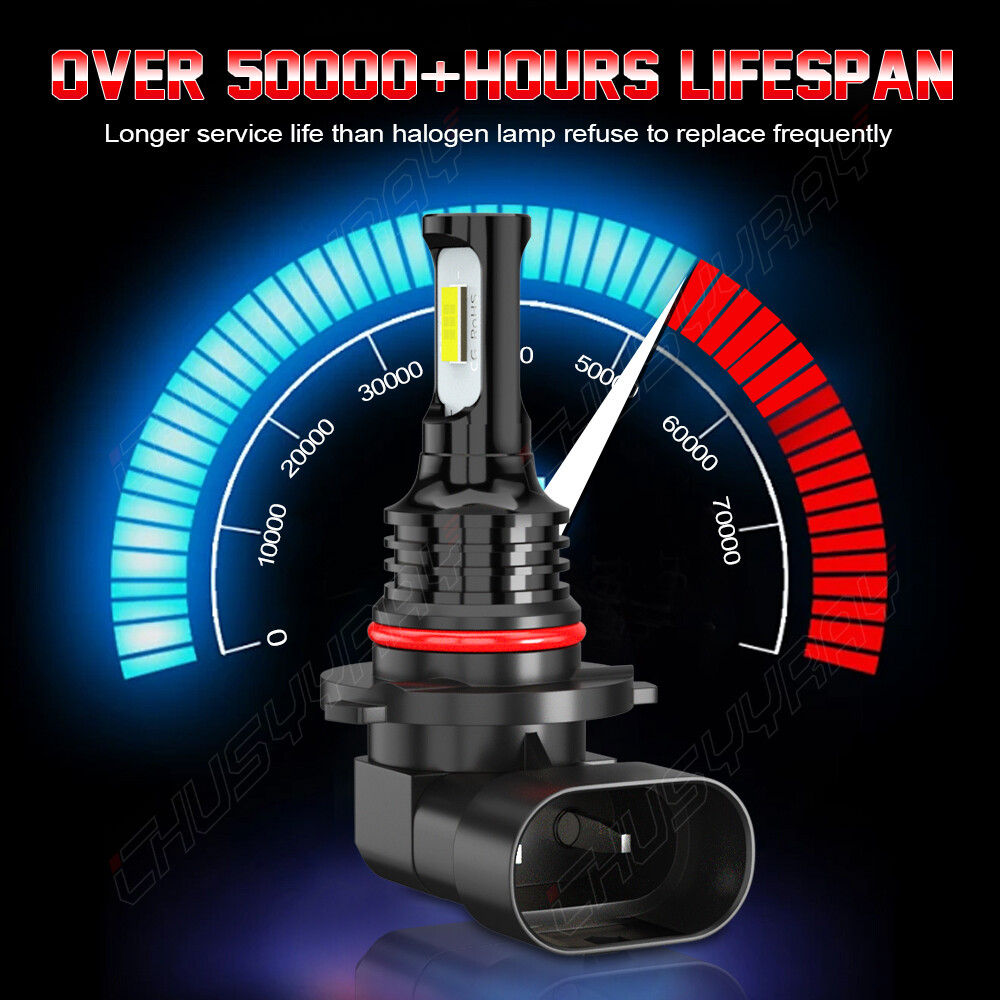 For Dodge Ram 1500 2500 3500 2009-2018 LED Headlight Bulbs + Fog Light Kit