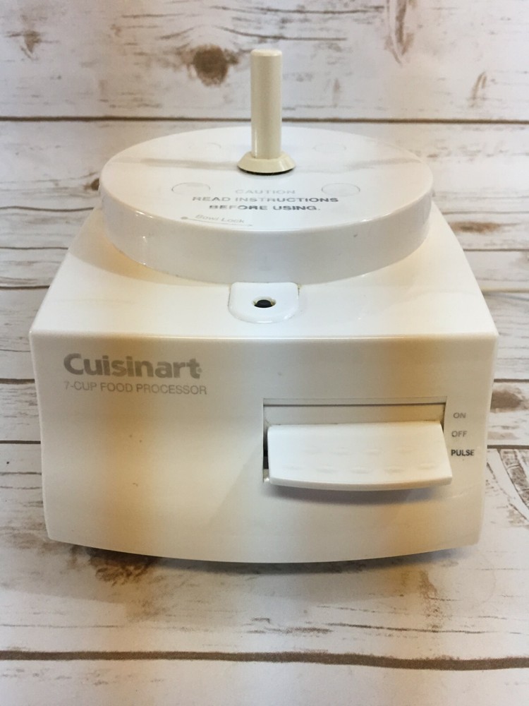 Cuisinart Replacement Motor Base Only KFP-7TM White 7 Cup Food Processor WORKS