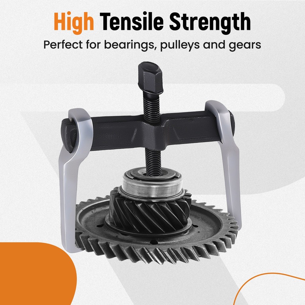 8" 2-Jaw Gear Puller Adjustable Bearing Puller Gears Removal Repair Hand Tools