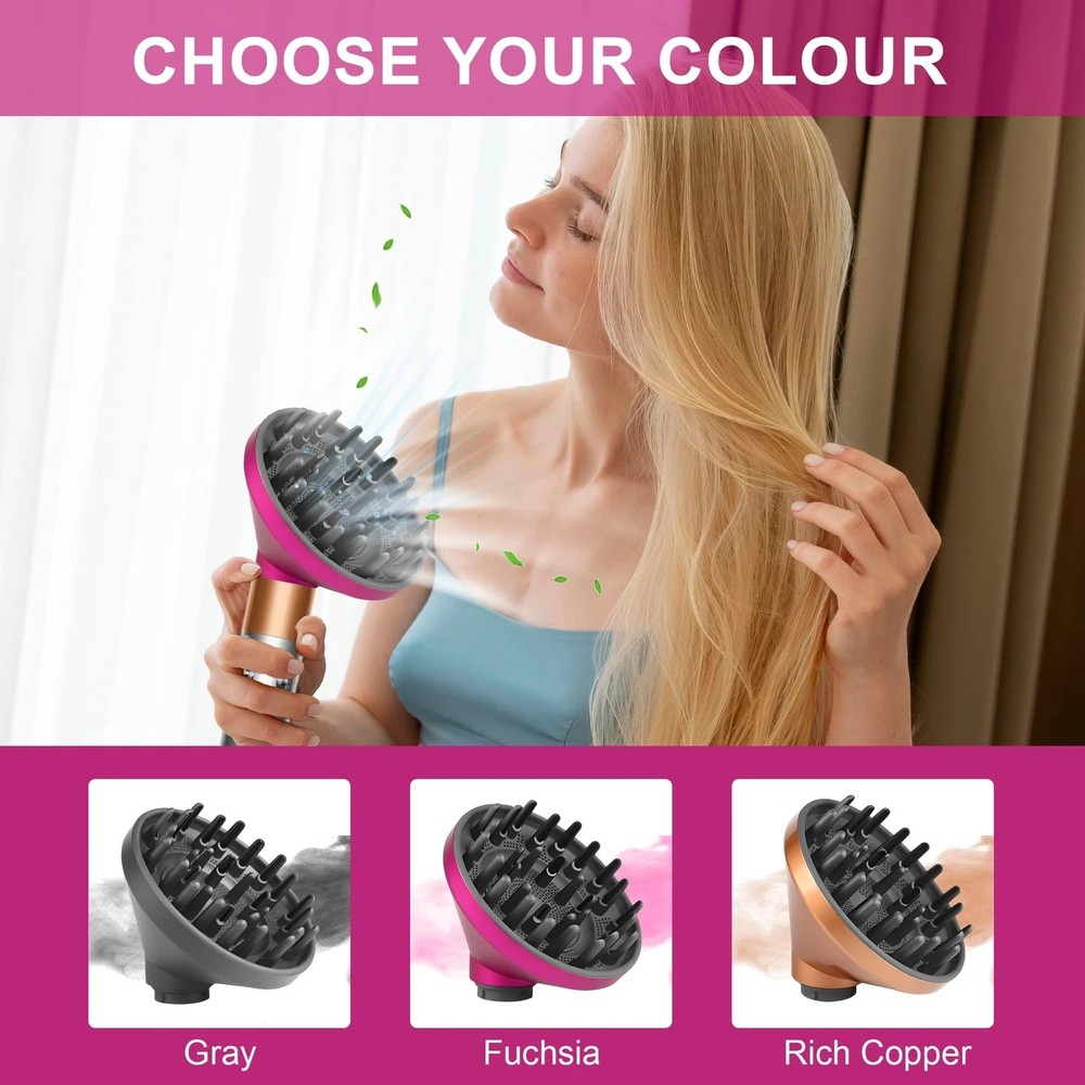 Upgraded Diffuser Attachment for Dyson Airwrap HS05 HS03 HS01 Hair Styling Tool