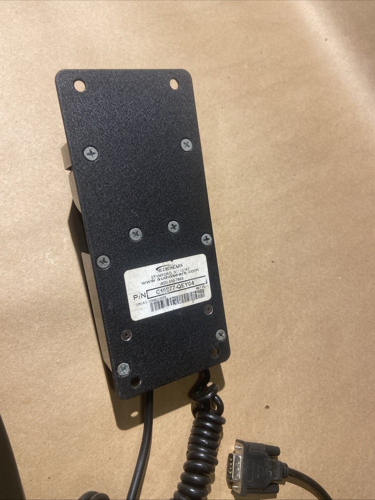 Handset Cradle Assemblies Wired for Telecommunications & Two-Way Radios B