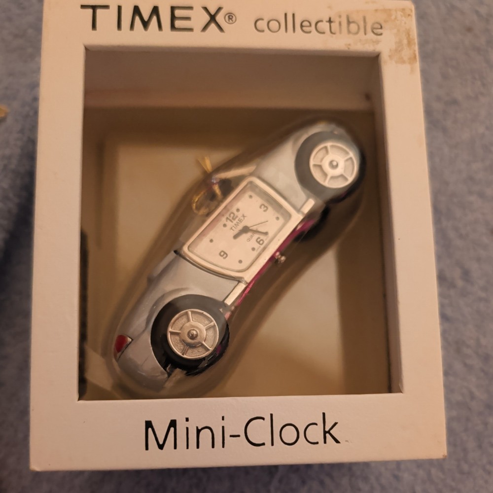 Timex Mini Sports Car Collectable Clock