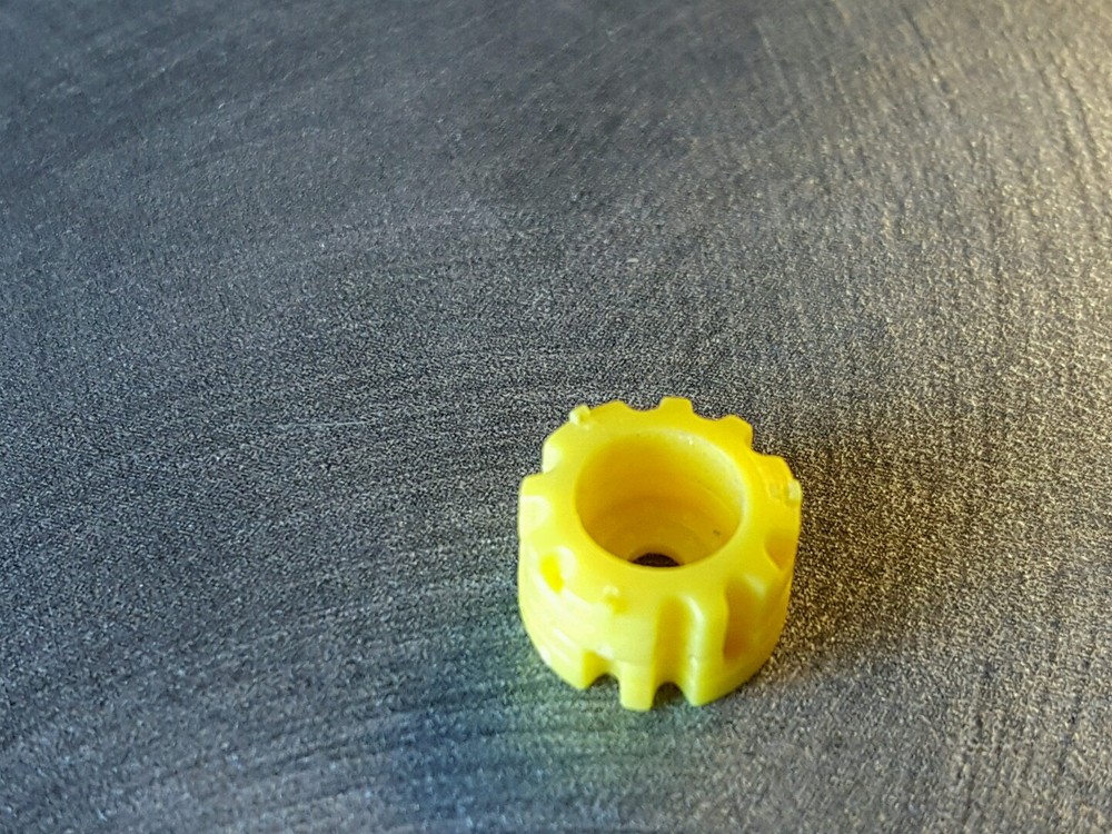 1/64 Farm custom scratch tractor yellow inner wheel weights (5 pair)