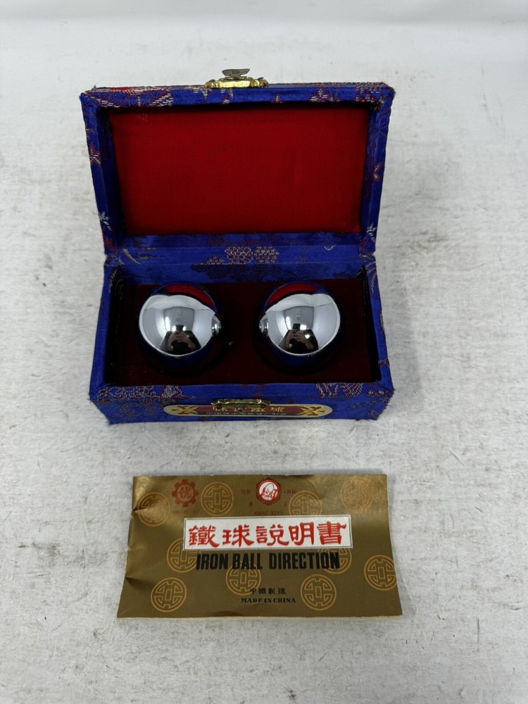 Chiming Meditation/Stess Balls with box