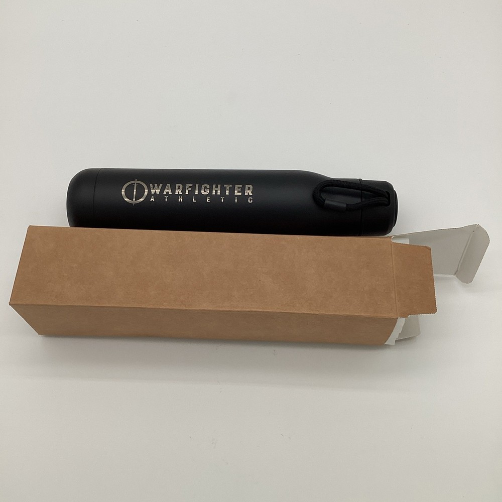 Torpedo Bottle 750ml Warfighter Athletics Matte Black NOB