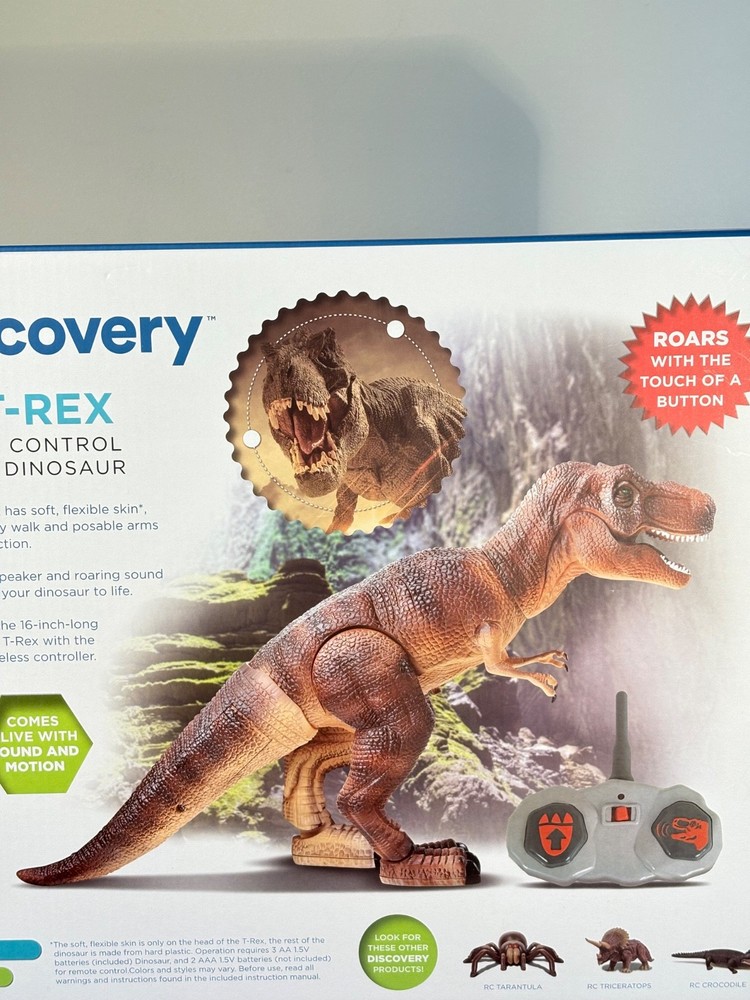 Discovery Remote Control T-Rex, Battery Operated.