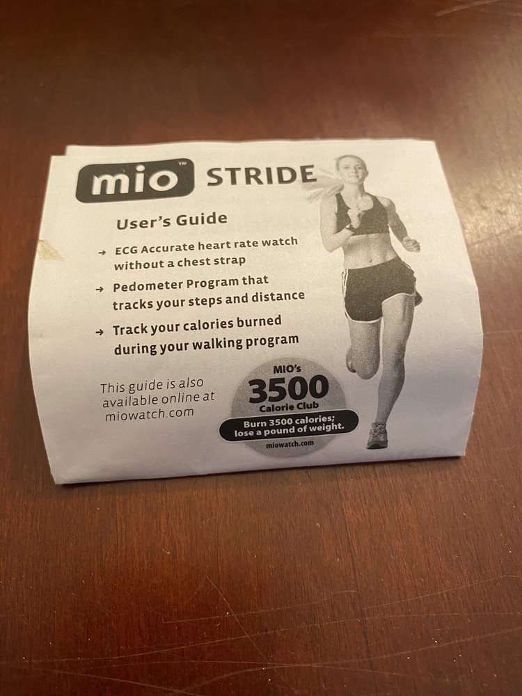 Mio Stride pedometer
