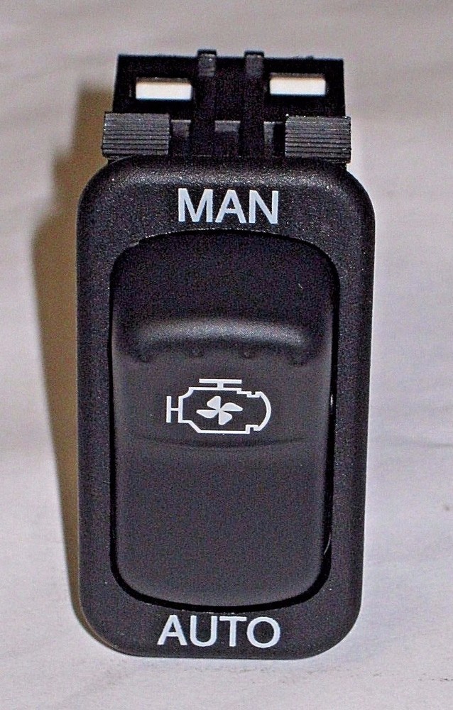 *NEW* KENWORTH ELECTRICAL ENGINE FAN SWITCH BUTTON - MANUAL TO AUTO