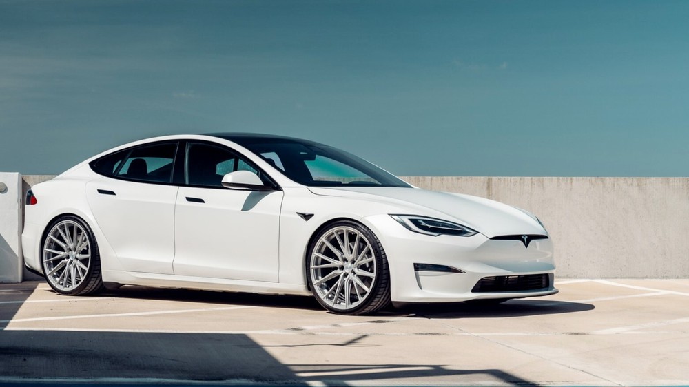 TESLA MODEL S EVOLUTION LOWERING LINKS KIT 2013 TO 2020 (PRECISION ADJUSTMENT)