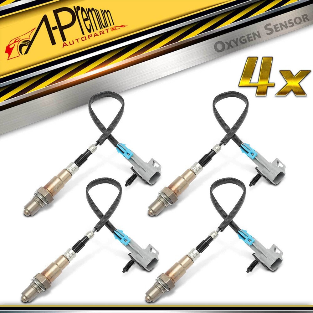 A-Premium 4x Upstream & Downstream O2 Oxygen Sensor for Silverado 1500 2000-2002