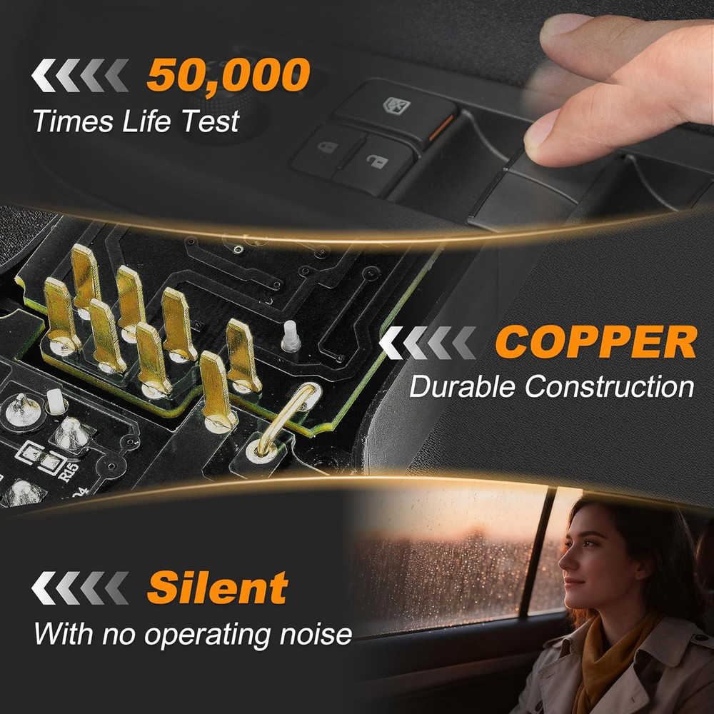 2016-2023 Tacoma Front Left Driver Side Power Window Switch–Compatible