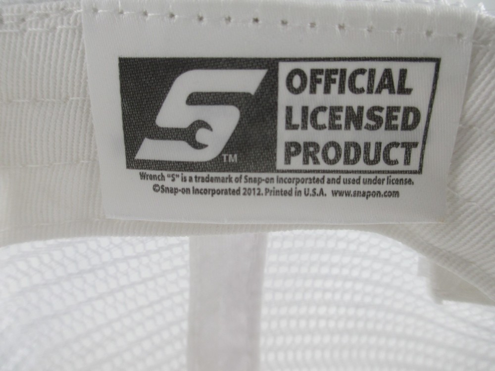 Wrench “S” Snap-on Tools 2012 Black, Red & White Mesh Back Snapback Trucker Hat