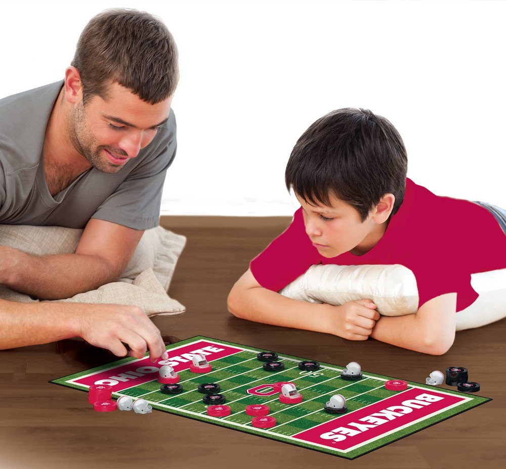 MasterPieces NCAA Ohio State Buckeyes Checkers Game - Officially Licensed