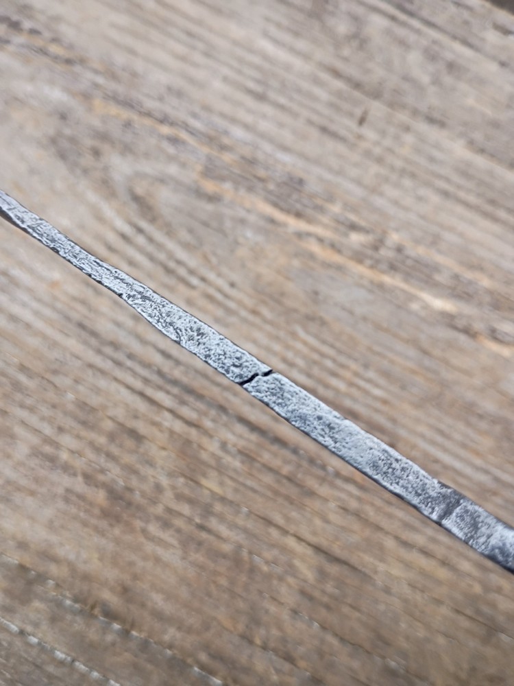 Vintage Small Mini Bill Hook No Handle Cracked Tang