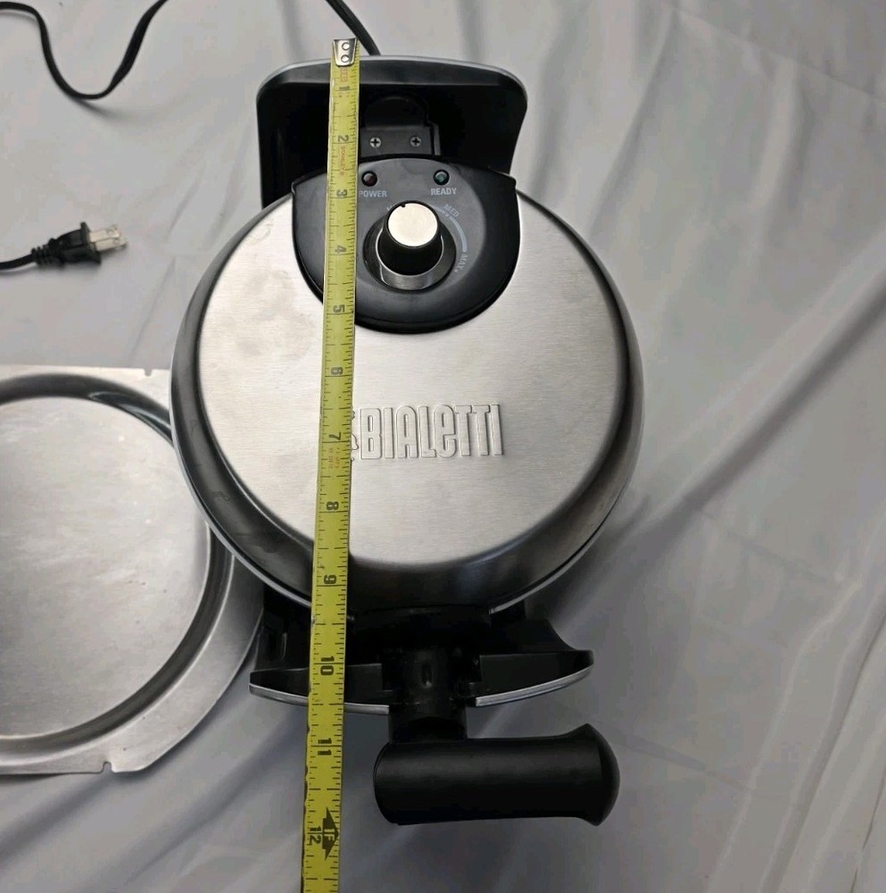 Bialetti Ceramic Coated Rotating Belgian Waffle Maker WORKS - Model TSK-2901BW