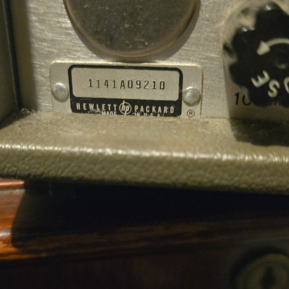 Hewlett-Packard 432A Power Meter RF Microwave dBm Single Channel Meter